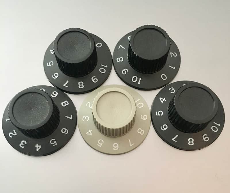 Shure M68 / Level Loc set of 5 Knobs image 1