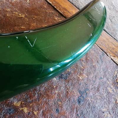 Peavey Fury V 5-string bass body 2007 - green QM image 8