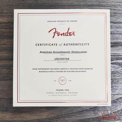 Fender American Acoustasonic Stratocaster Ebony Fingerboard Transparent Sonic Blue image 12