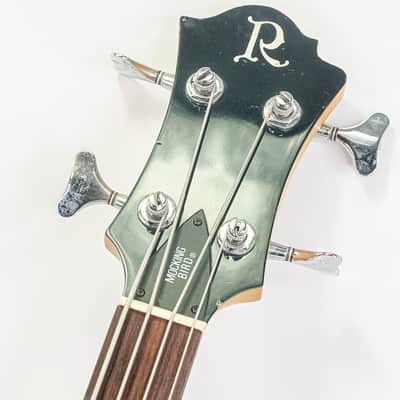 1990s BC Rich Mockingbird Bass – Active Electronics – Black image 5