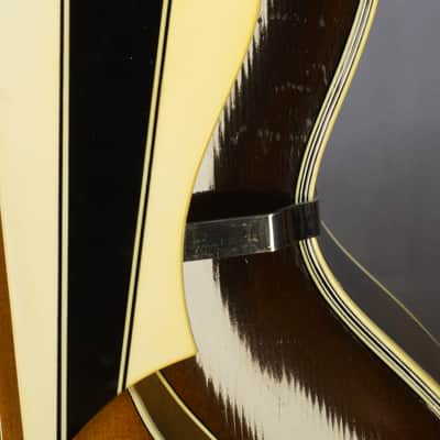 Sampo Archtop 1950s - Chocolate Sunburst made In Germany image 8