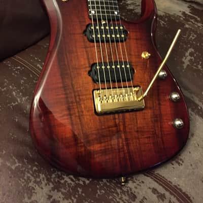 Ernie Ball Music Man JP7 KOA BFR 7 String John Petrucci w/ BFR