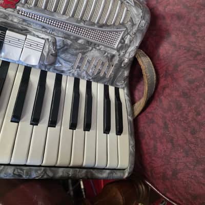 Castiglione Detriot Accordion Made In Italy 41/120 W Original Case And Straps image 3