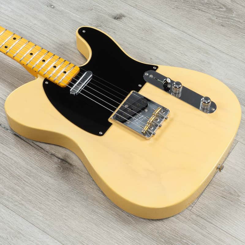 Mint Fender Custom Shop 1954 Telecaster DLX Closet Classic Guitar, Maple Fretboard, Faded Nocaster Blonde image 1