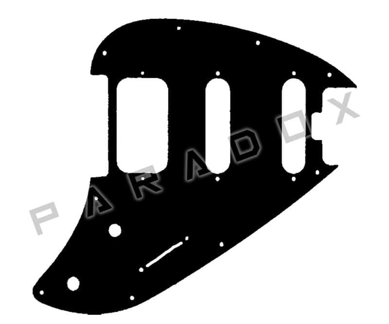 Custom Pickguard For 2014 - 2015 Made in America Music Man Silhouette Special HSS - Matte Black .090" image 1