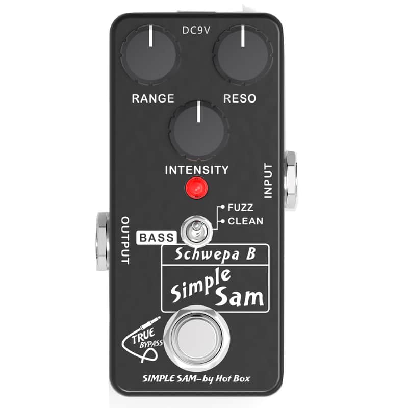 Simple Sam Schwepa B MICRO Bass/Guitar Dynamic Envelope Effects Pedal True Bypass Mooer Sweeper Clone image 1
