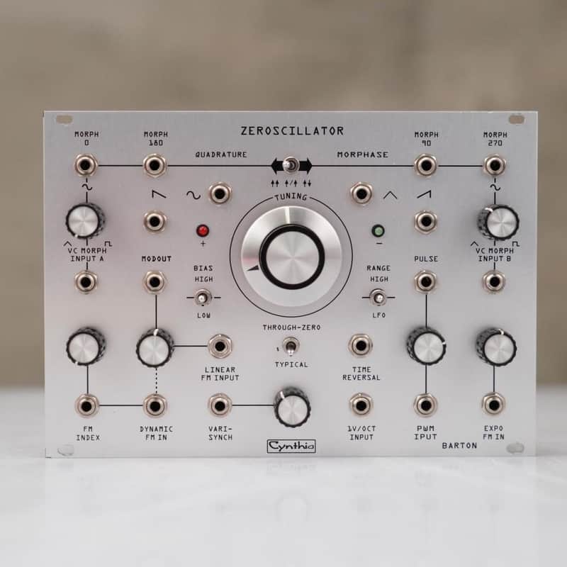 Cynthia Cyndustries Zeroscillator Eurorack Module w/ Tiptop Stackcables #58568 image 1