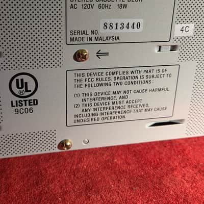 Sony TC-WE475 Stereo Cassette Deck image 9