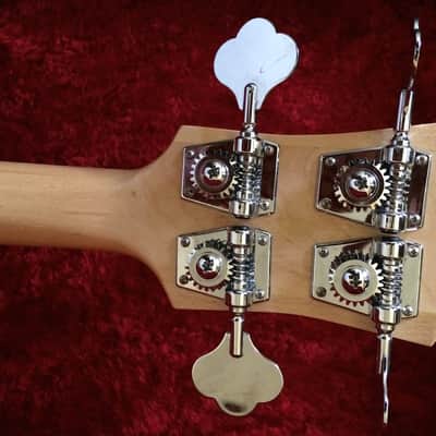 Stiehler Left-Handed Les Paul Bass (Custom 109), Tweed Case Included image 11