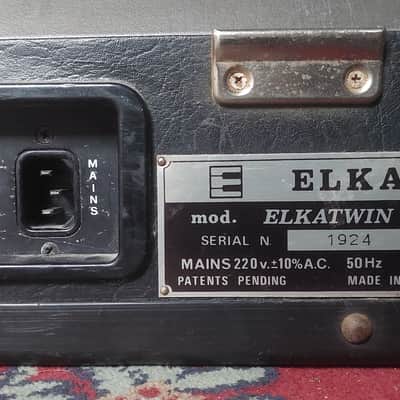 Elka Twin 61 w MOD (ultra rare) 1980 (Serviced) image 8