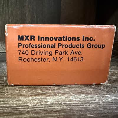 MXR MX-105 Block Phase 45 Nice With Box, Manual & More 1980 - Orange image 13