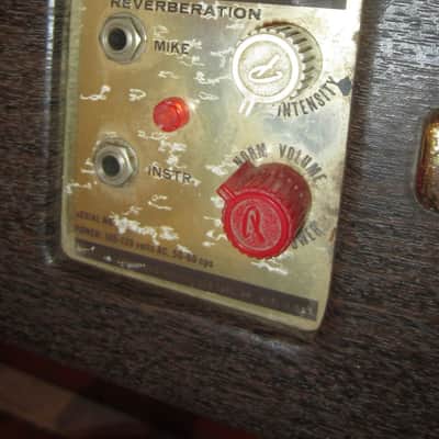 ~1961 Premier Premier 90 Reverb Unit Brown image 3
