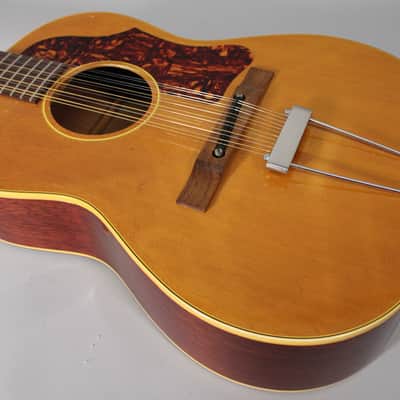 1966 Gibson B-25N-12N Small Body 12-String Acoustic Natural Finish w/HSC image 8