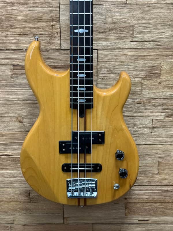 Yamaha BB2000 Broad Bass -Neck Thru -Natural -1981 Made in Japan w/ ProTec Bag image 1