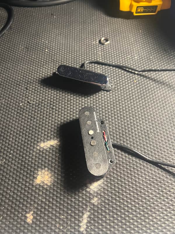 Seymour Duncan STK-T1n / STK-T3b Vintage Stack Tele Pickup Set 2010s - Black/Chrome
