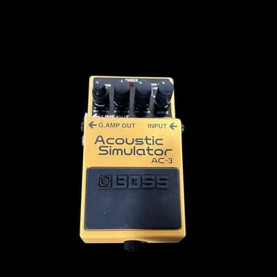 Boss AC-3 Acoustic Simulator Pedal | Reverb