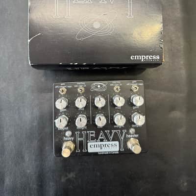Empress Effects Heavy Dual Channel Distortion Pedal - Black w/box image 2