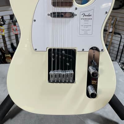 Fender Standard Telecaster Electric Guitar - Olympic White & PLEK*D #961 image 2