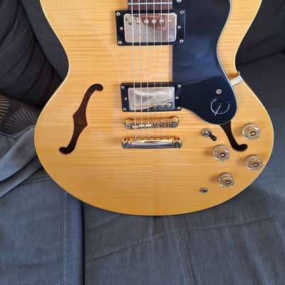 Epiphone Dot Deluxe (Plus Top) 2000 - 2007 - Natural image 9