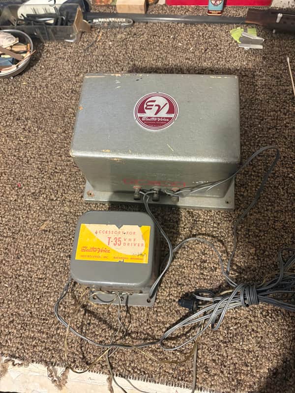 Electro-voice X8 T-35 crossover stereo hi-fi image 1