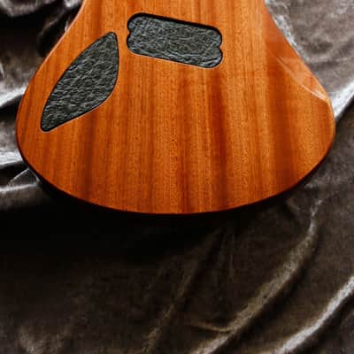 GB Liuteria Custom Boutique kapooya 8 string fanned Lichtenberg effect edition image 8