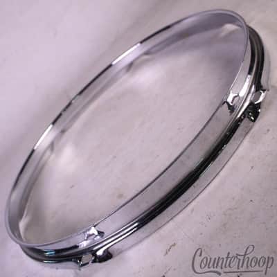 Ludwig 12" 6-Lug Tom Drum Batter/Resonant Rim/Hoop Steel Classic Vintage 70s-80s image 2