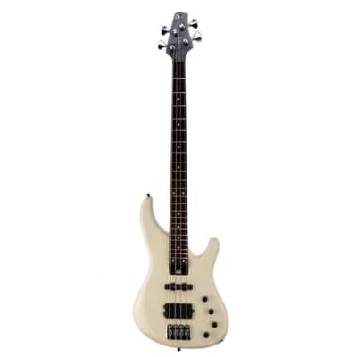 G. Gould Graphite Neck GGiMM4 - VJ Bass in High Gloss White - #1221 image 2