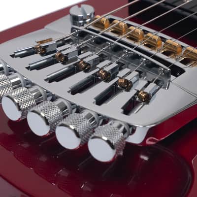 Erlewine Johnny Winter Lazer Red image 11