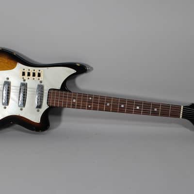 1960s Teisco ET-300 Vintage Sunburst w/SSC image 19