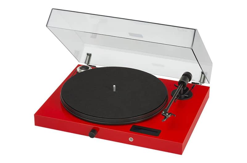 PRO-JECT JUKEBOX E Giradischi a cinghia amplificato Rosso image 1