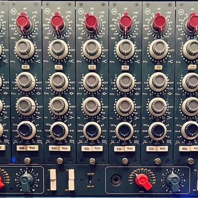 NEVE 1084 Full Rack - 8 Modules with 5U NEVE Rack image 2