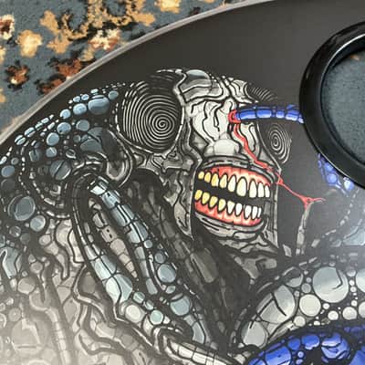 Evans Danny Carey / TOOL 22” Monster Mash Bass Drum Head W/Mic Port image 6