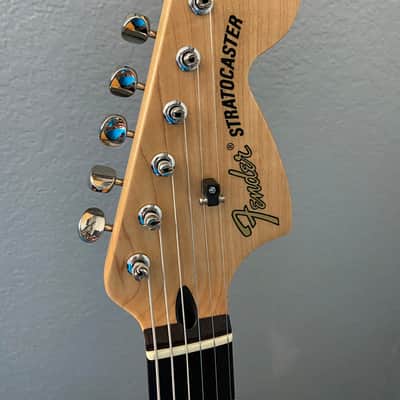 Fender Tom Delonge Stratocaster - Galaxy Black Flake Finish by Marty Bell w/ Fender Deluxe Case image 6