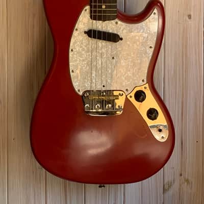 Fender Musicmaster II with Rosewood Fretboard 1964 - 1969 - Dakota Red image 2
