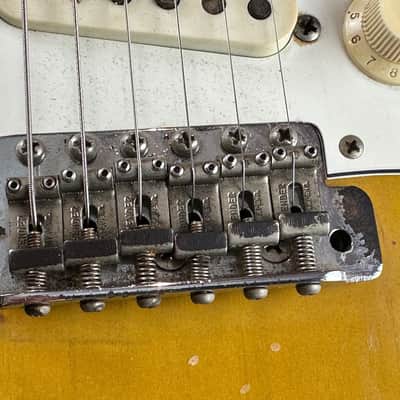 Fender Stratocaster from 1965 in sunburst finish image 14