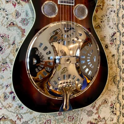 Recording King RR-36-VS Maxwell Round Neck Resonator - Vintage Sunburst Bild 4