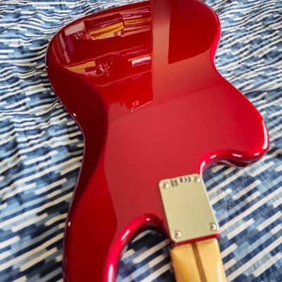Fender Pawn Shop Bass VI 2013 - 2014 - Candy Apple Red image 9