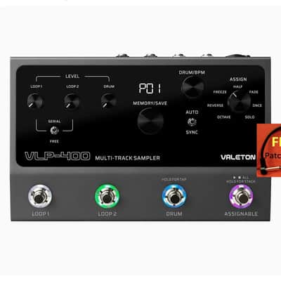 Valeton VLP-400(WATCHLIST OFFER)Dual Looper/Sampler Pedal With Stereo Drum🥁Machine That Features 24-bit, 48 kHz High-Quality Sampling image 10