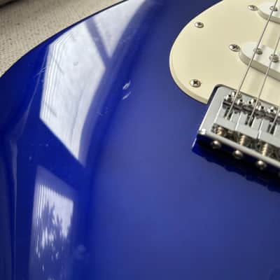 Squire Stratocaster Affinity 2007 - Blue image 3