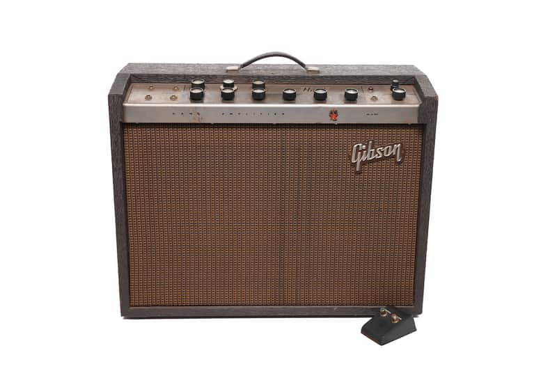 1964 - Gibson Gibson Hawk GA25 RVT — 2×10 Tube Combo - Brown Tolex image 1