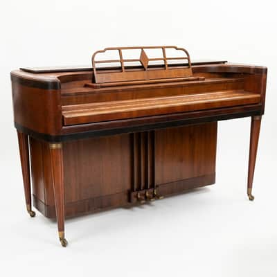 Rare Wurlitzer Art Deco Console Piano image 4