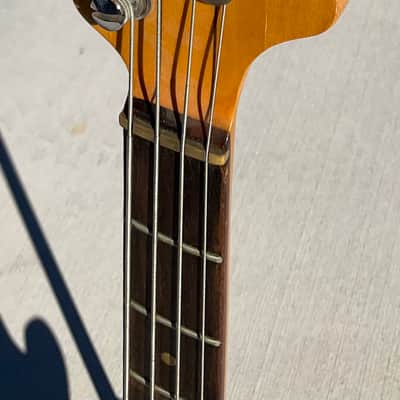 Robertson P Bass Neck-thru Japan Brass Nut 1970s MIJ image 10