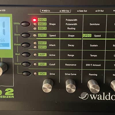 Waldorf Pulse 2 Analog Synthesizer Module 2013 - Present - Black