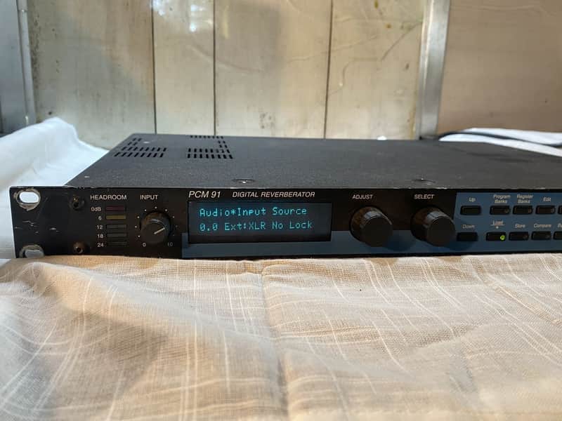 Lexicon PCM 91 Digital Reverberator 1990s - Black image 1