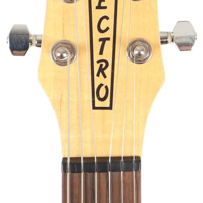 Danelectro Mod 6 Offset Sparkle Black and Cream Electric Guitar Select-O-Matic image 6