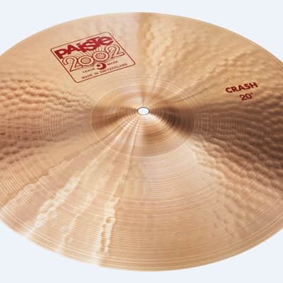 Paiste 2002 20" Crash Cymbal/New With Warranty/Model # CY0001061420/NEW image 1