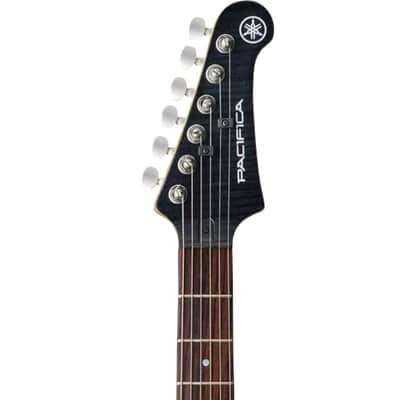 Yamaha Trans Black, PAC611 Electric Guitar image 3