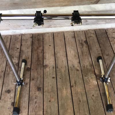 Gibraltar Drum Rack with 2 Bar Clamps - Chrome image 1