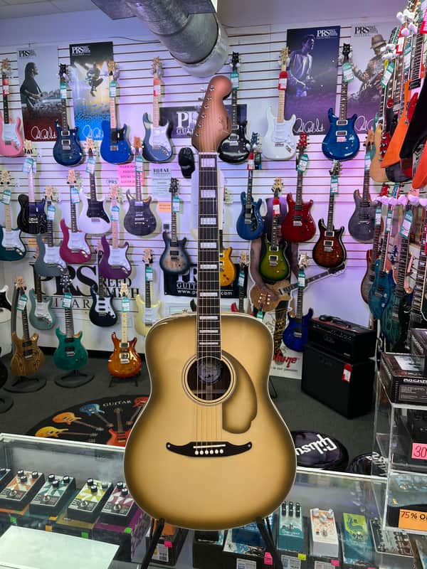 Fender Limited Edition California Vintage Palomino with Case, Antigua Pickguard, Antigua image 1