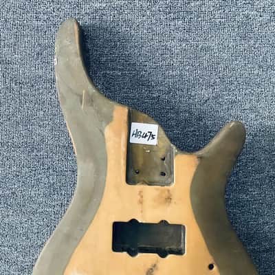 Solid Basswood Bass Guitar Body image 4
